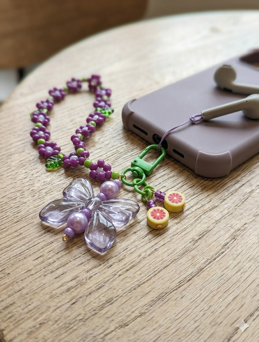 Charm de Lazo - Floral Armonía 💜🌸