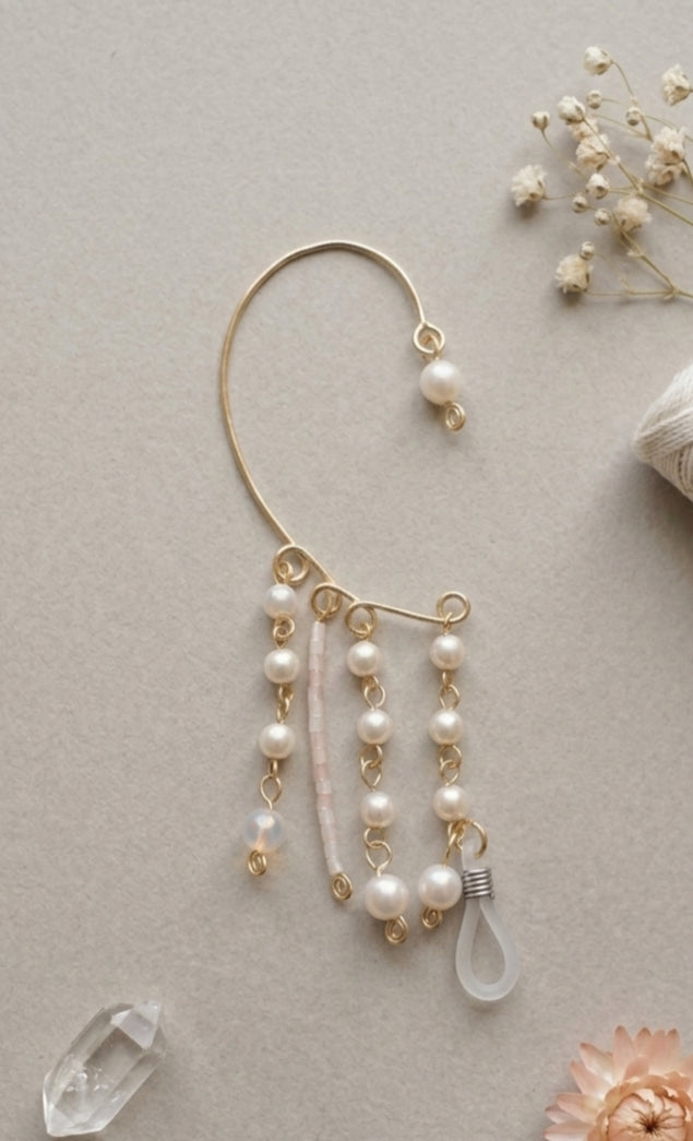 Perla Fugaz - Ear Cuff Cascade 💎💮