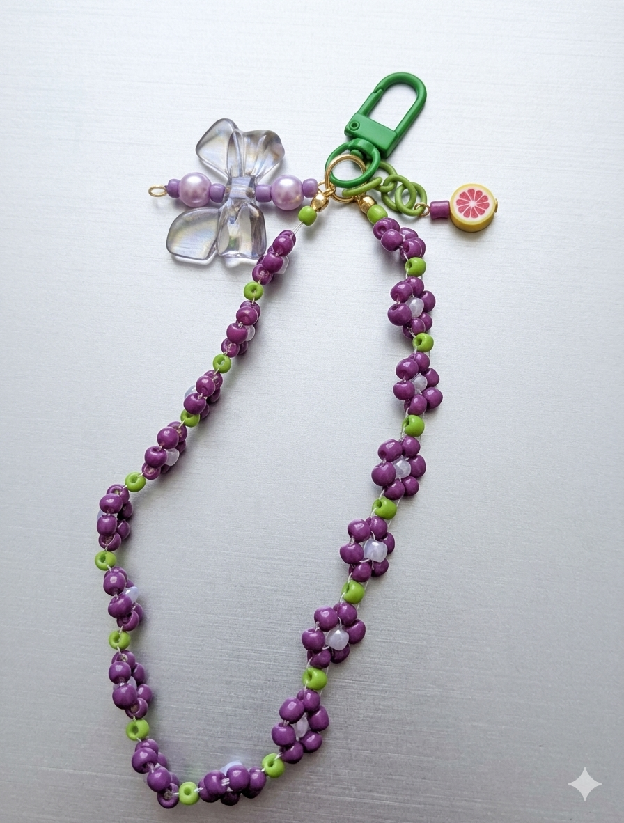 Charm de Lazo - Floral Armonía 💜🌸