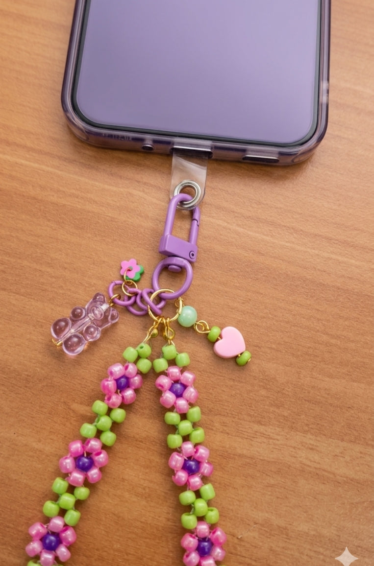 Phone Straps  Edición - Lavender Dream Charm 💗🌷
