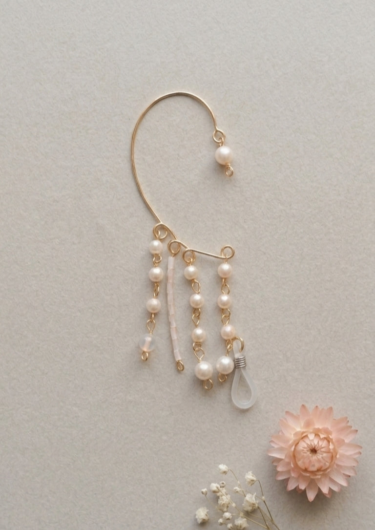 Perla Fugaz - Ear Cuff Cascade 💎💮