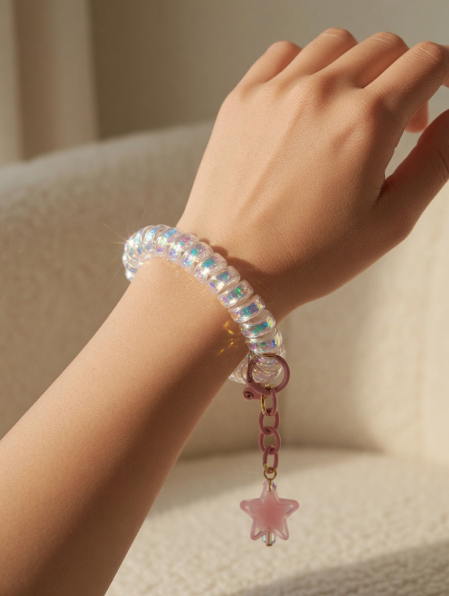 Pulsera Llavero - Estrella Mágica  ✨