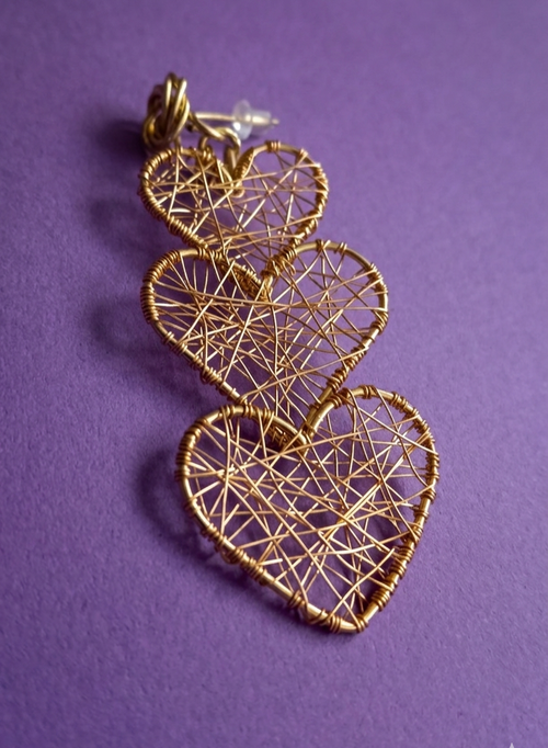Aros Cascada de Amor 🧡🧡🧡 - Joyas y accesorios