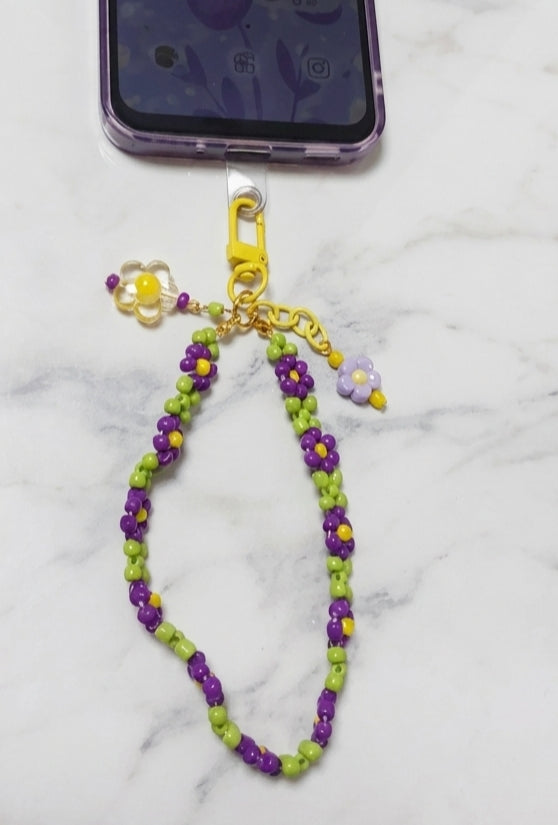 Chispa Floral - Phone Straps Edición 💜💠